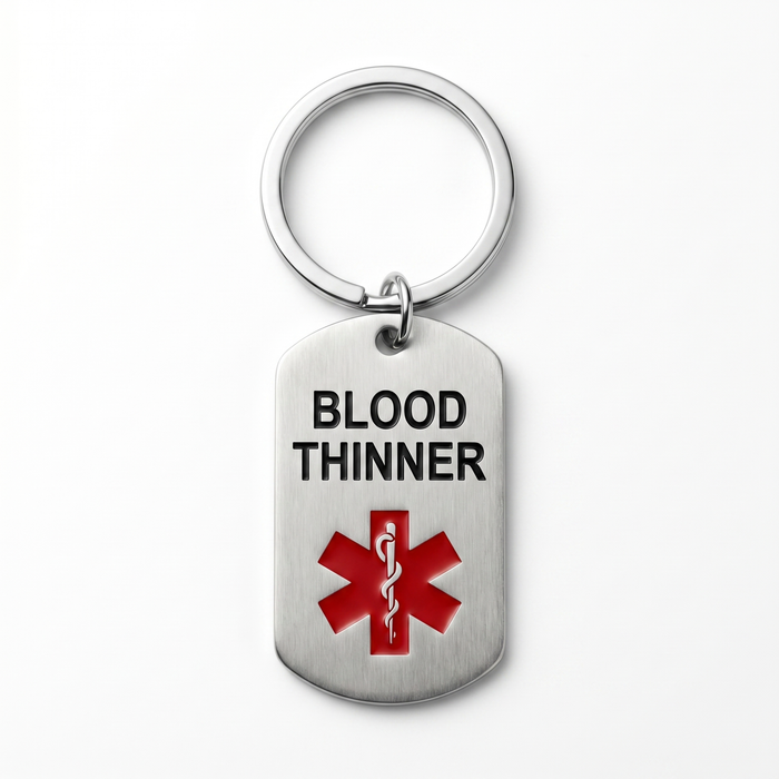 MediCarry medical alert keychain