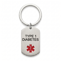 Diabetes Keychain