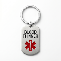 Blood Thinner Keychain