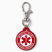 Blood Thinner Keychain