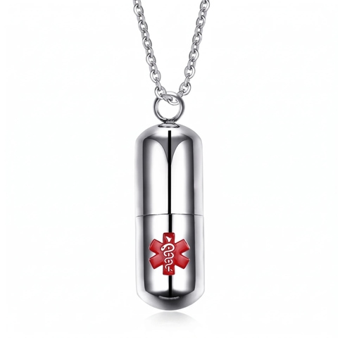 MediCarry Capsule Necklace