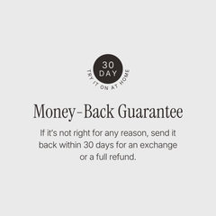30-day money-back guarantee