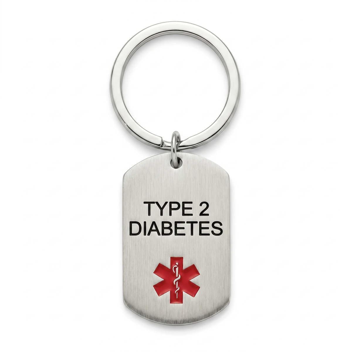 Diabetes Keychain