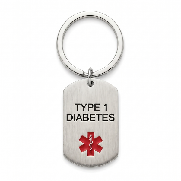 Diabetes Keychain